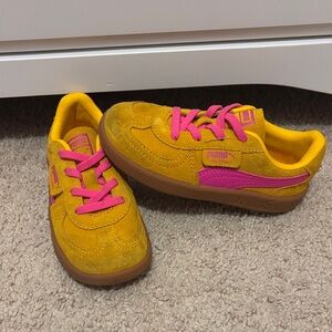 Puma Kids Sneakers - Yellow and Pink